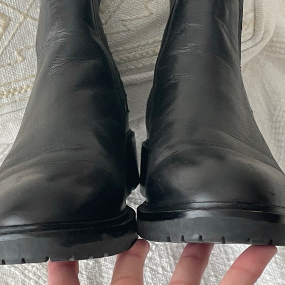 27 EDIT Women's Black Ankle Booties, Size 7 - Picture 6 of 13